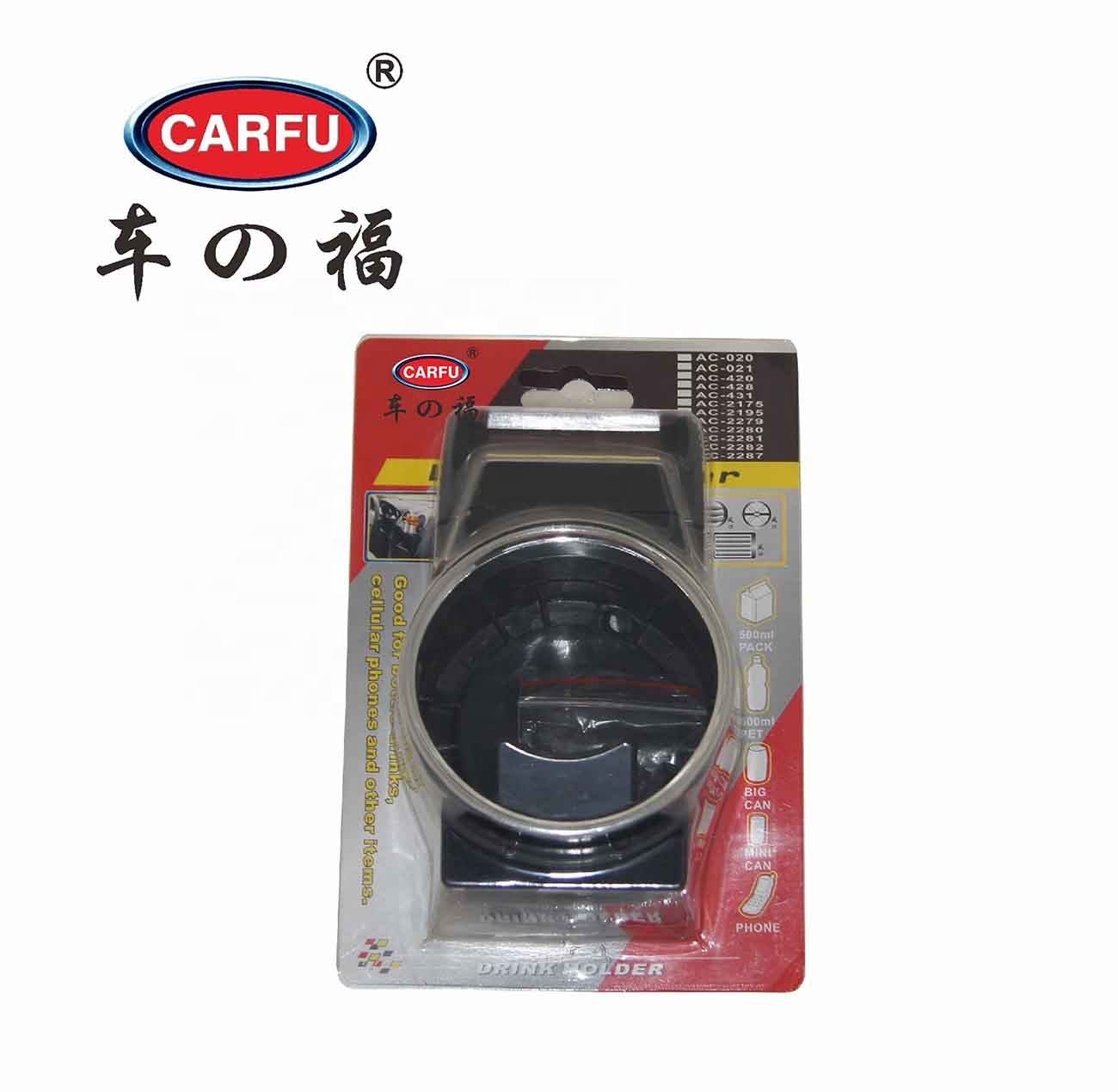 Carfu AC-2279 Universal Car Air Vent Cup Holder | Multifunctio<i></i>nal Drink Bottle Holder | Automotive I